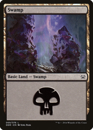 Swamp (69) [Duel Decks: Nissa vs. Ob Nixilis] | Empire Gaming NC