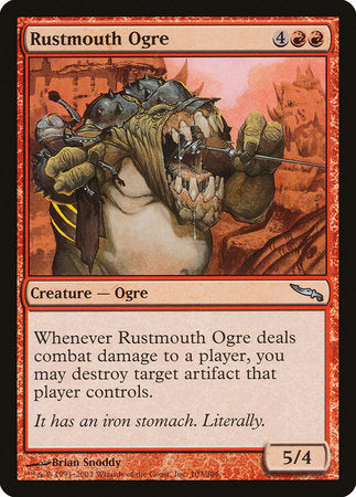 Rustmouth Ogre [Mirrodin] | Empire Gaming NC