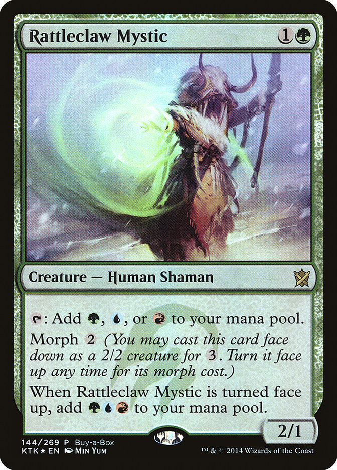 Rattleclaw Mystic (Buy-A-Box) [Khans of Tarkir Promos] | Empire Gaming NC