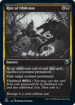 Rite of Oblivion [Innistrad: Double Feature] | Empire Gaming NC