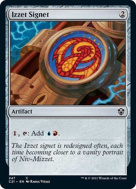 Izzet Signet [Commander 2021] | Empire Gaming NC