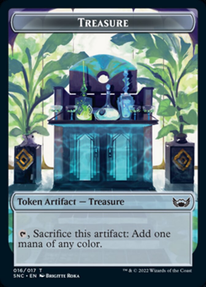 Treasure Token (016) [Streets of New Capenna Tokens] | Empire Gaming NC