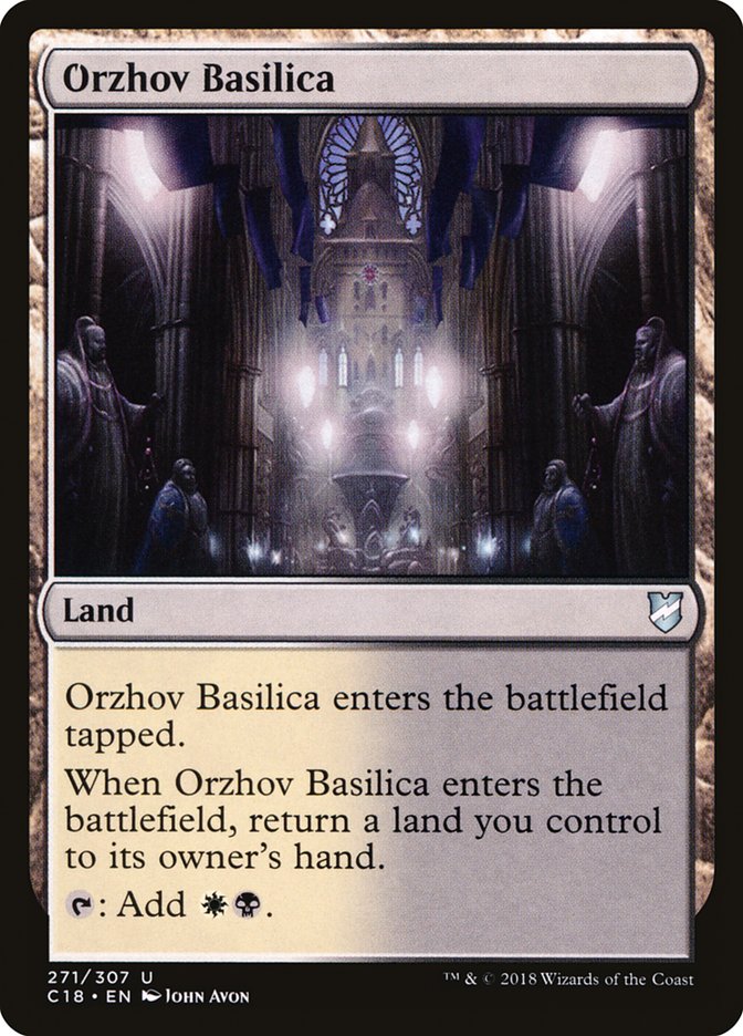 Orzhov Basilica [Commander 2018] | Empire Gaming NC