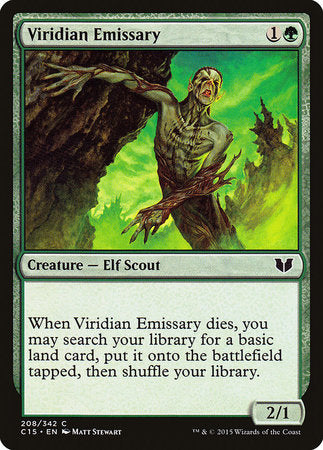 Viridian Emissary [Commander 2015] | Empire Gaming NC