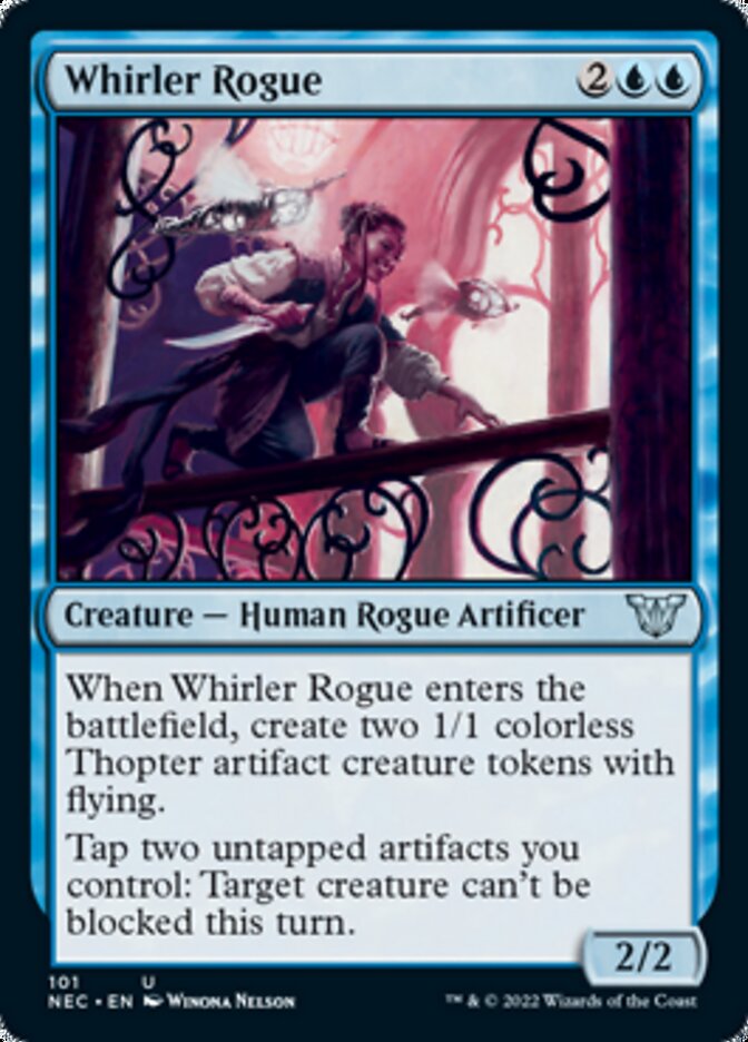 Whirler Rogue [Kamigawa: Neon Dynasty Commander] | Empire Gaming NC