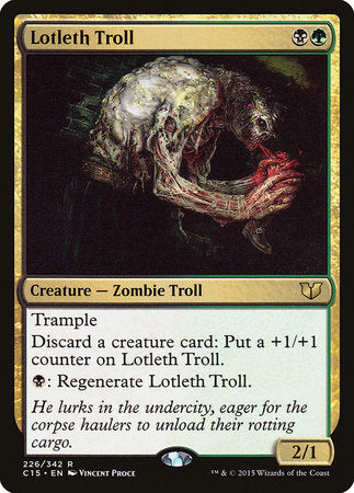 Lotleth Troll [Commander 2015] | Empire Gaming NC