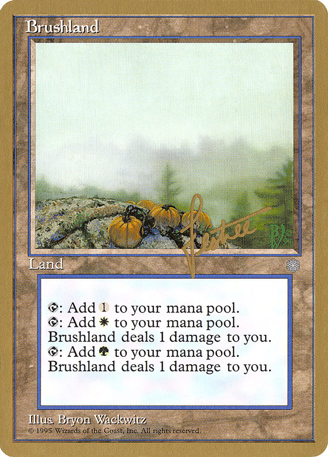 Brushland (Bertrand Lestree) [Pro Tour Collector Set] | Empire Gaming NC