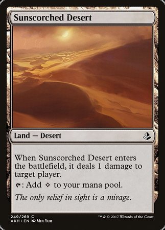 Sunscorched Desert [Amonkhet] | Empire Gaming NC