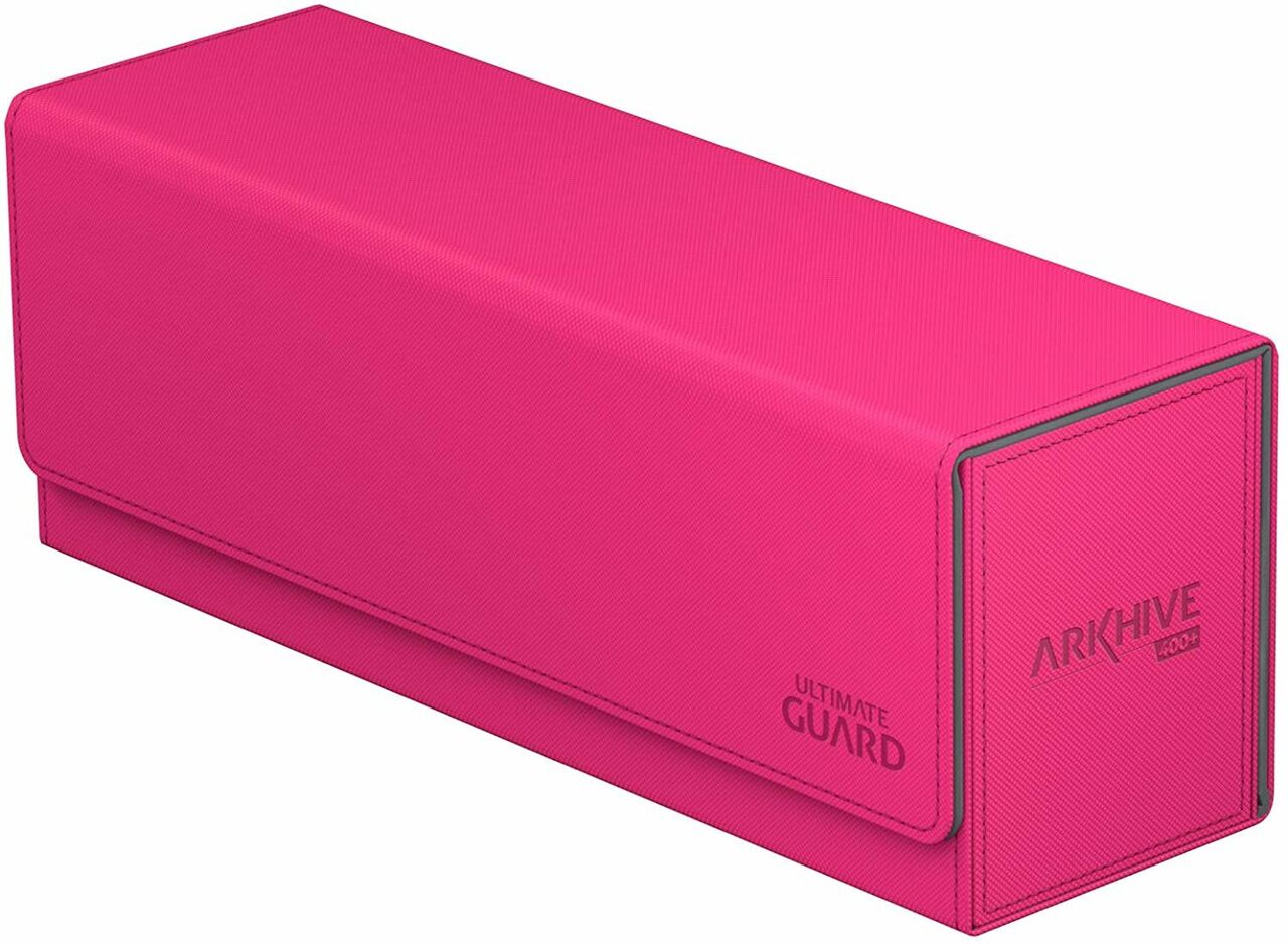 Ultimate Guard ArkHive 400+ XenoSkin Deck Case – Pink | Empire Gaming NC