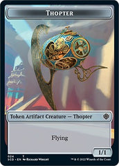 Cat Bird // Thopter Double-Sided Token [Starter Commander Decks] | Empire Gaming NC