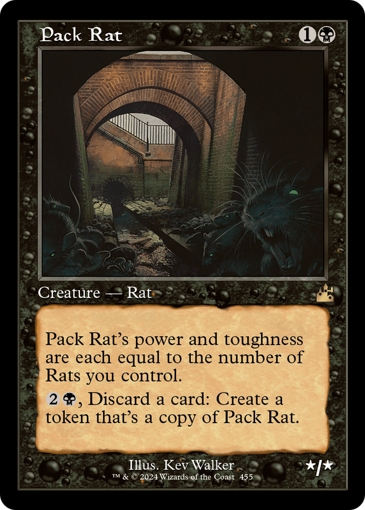 Pack Rat (Retro Frame) [Ravnica Remastered] | Empire Gaming NC