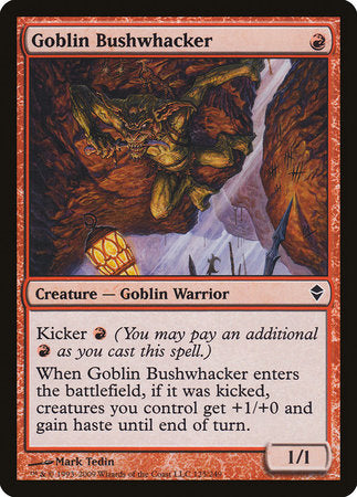 Goblin Bushwhacker [Zendikar] | Empire Gaming NC