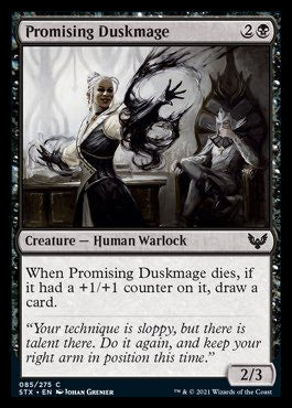 Promising Duskmage [Strixhaven: School of Mages] | Empire Gaming NC