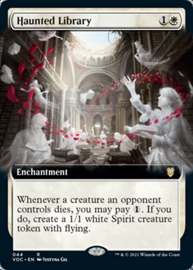 Haunted Library (Extended) [Innistrad: Crimson Vow Commander] | Empire Gaming NC