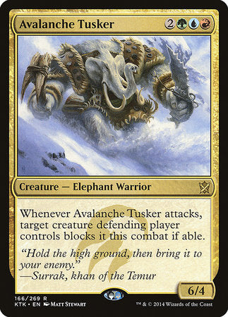 Avalanche Tusker [Khans of Tarkir] | Empire Gaming NC