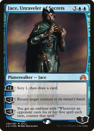 Jace, Unraveler of Secrets SDCC 2016 EXCLUSIVE [San Diego Comic-Con 2016] | Empire Gaming NC