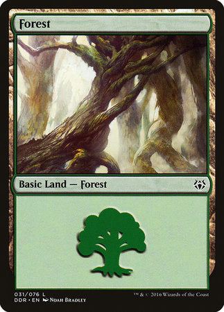 Forest (31) [Duel Decks: Nissa vs. Ob Nixilis] | Empire Gaming NC