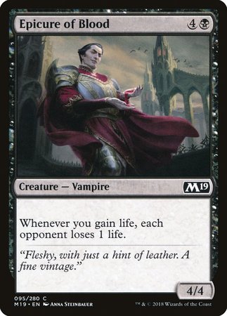 Epicure of Blood [Core Set 2019] | Empire Gaming NC