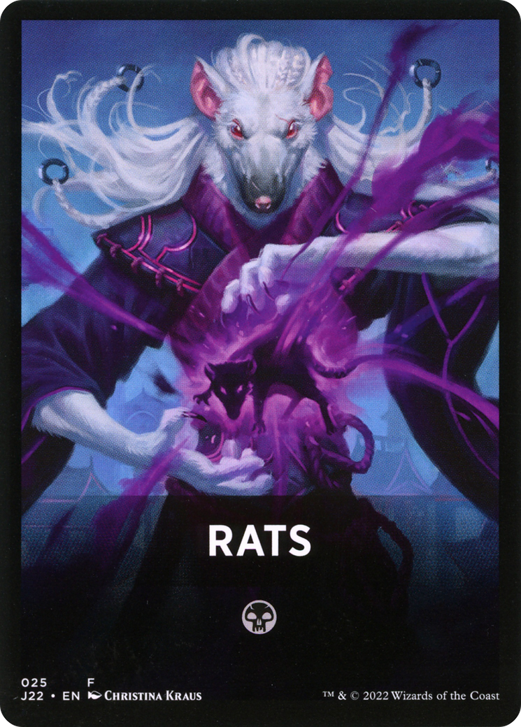 Rats Theme Card [Jumpstart 2022 Front Cards] | Empire Gaming NC