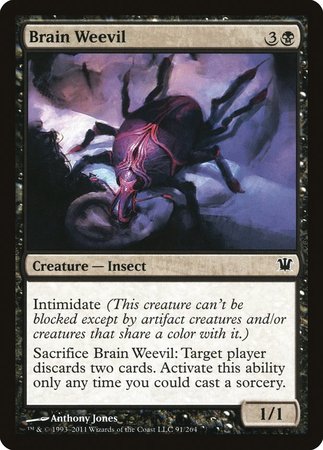 Brain Weevil [Innistrad] | Empire Gaming NC