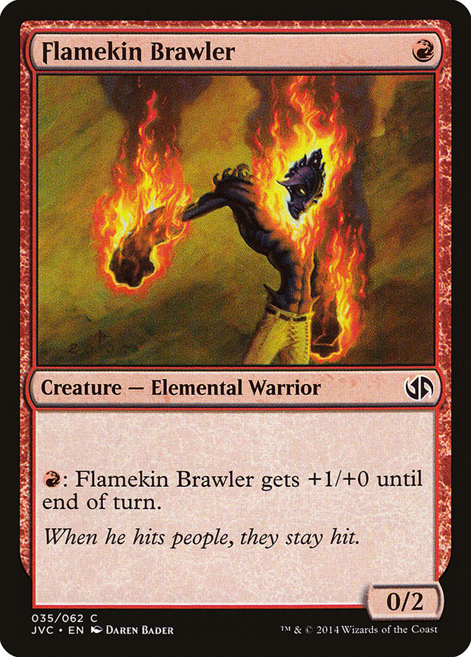 Flamekin Brawler [Duel Decks Anthology] | Empire Gaming NC