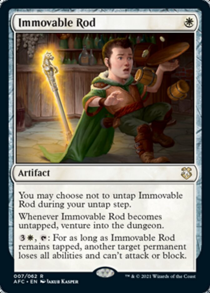 Immovable Rod [Dungeons & Dragons: Adventures in the Forgotten Realms Commander] | Empire Gaming NC