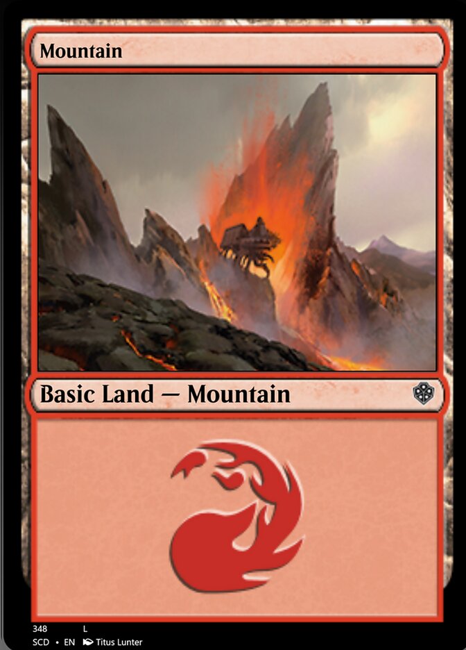 Mountain (348) [Starter Commander Decks] | Empire Gaming NC