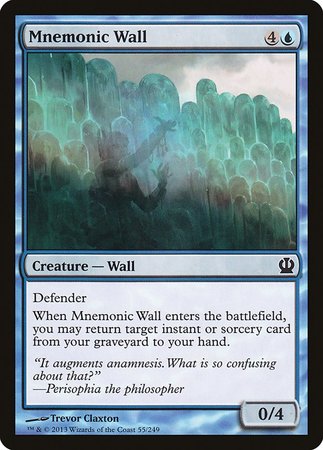 Mnemonic Wall [Theros] | Empire Gaming NC