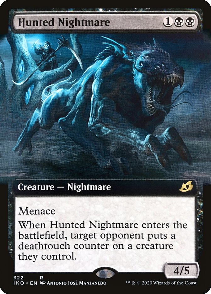 Hunted Nightmare (Extended Art) [Ikoria: Lair of Behemoths] | Empire Gaming NC