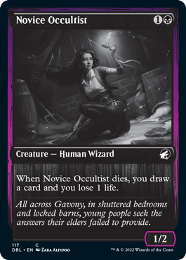 Novice Occultist [Innistrad: Double Feature] | Empire Gaming NC