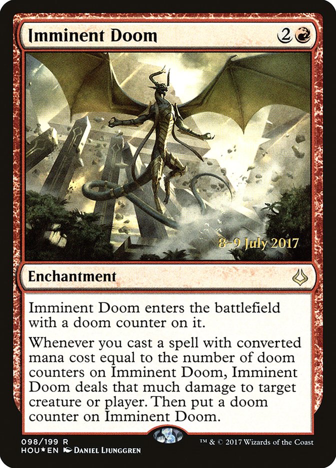 Imminent Doom [Hour of Devastation Prerelease Promos] | Empire Gaming NC