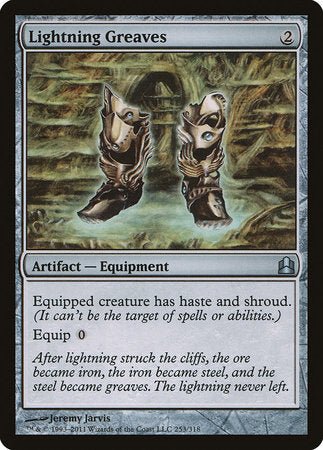 Lightning Greaves [Commander 2011] | Empire Gaming NC