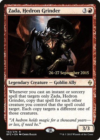 Zada, Hedron Grinder [Battle for Zendikar Promos] | Empire Gaming NC