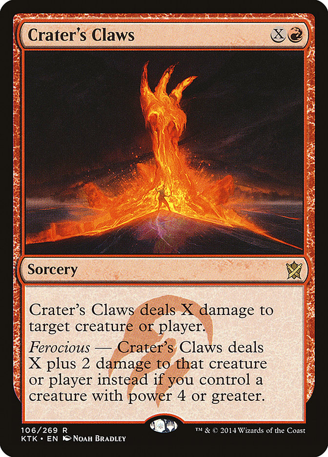 Crater's Claws [Khans of Tarkir] | Empire Gaming NC