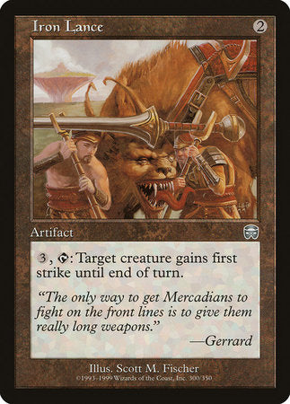 Iron Lance [Mercadian Masques] | Empire Gaming NC