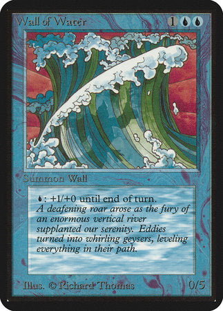 Wall of Water [Limited Edition Alpha] | Empire Gaming NC