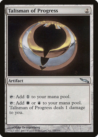 Talisman of Progress [Mirrodin] | Empire Gaming NC