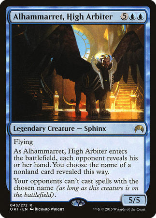 Alhammarret, High Arbiter [Magic Origins] | Empire Gaming NC