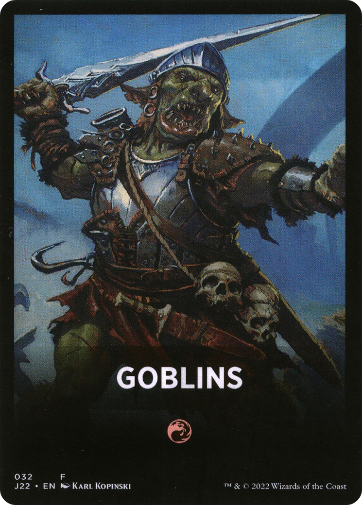 Goblins Theme Card [Jumpstart 2022 Front Cards] | Empire Gaming NC