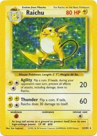 Raichu (14) [Base Set] | Empire Gaming NC