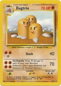 Dugtrio (19) [Base Set] | Empire Gaming NC