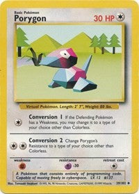 Porygon (39) [Base Set] | Empire Gaming NC