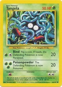 Tangela (66) [Base Set] | Empire Gaming NC