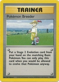 Pokemon Breeder (76) [Base Set] | Empire Gaming NC