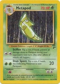 Metapod (81) [Base Set 2] | Empire Gaming NC