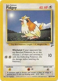 Pidgey (86) [Base Set 2] | Empire Gaming NC