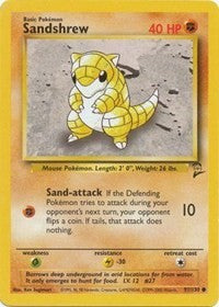 Sandshrew (91) [Base Set 2] | Empire Gaming NC