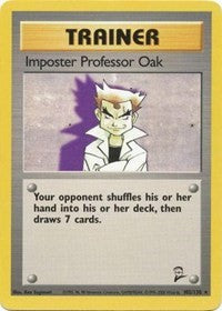 Imposter Professor Oak (102) [Base Set 2] | Empire Gaming NC