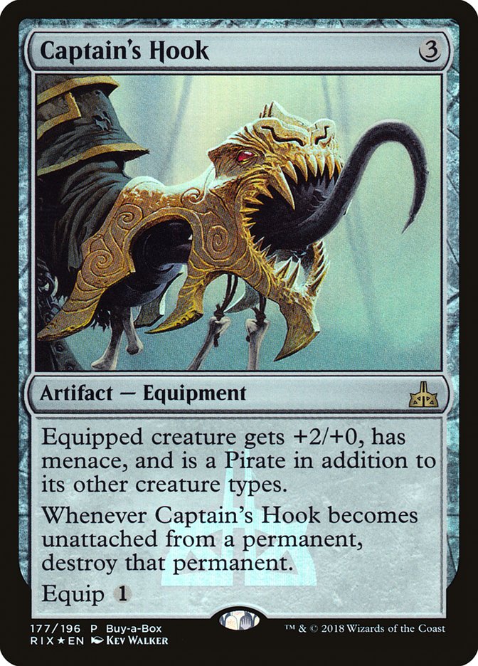 Captain's Hook [Rivals of Ixalan Promos] | Empire Gaming NC