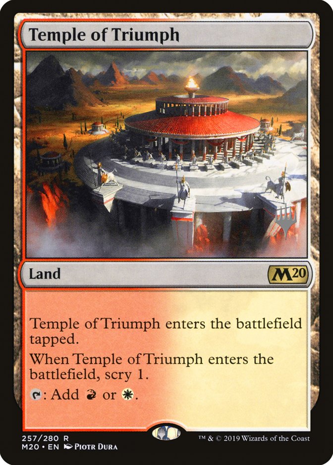 Temple of Triumph [Core Set 2020 Promos] | Empire Gaming NC